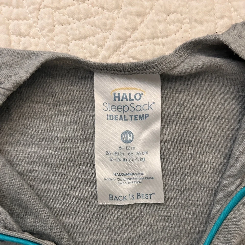 Halo Ideal Temp Sleep Sack 6-12M - Picture 3 of 3